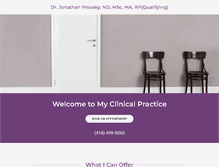 Tablet Screenshot of jonathanprouskynd.com